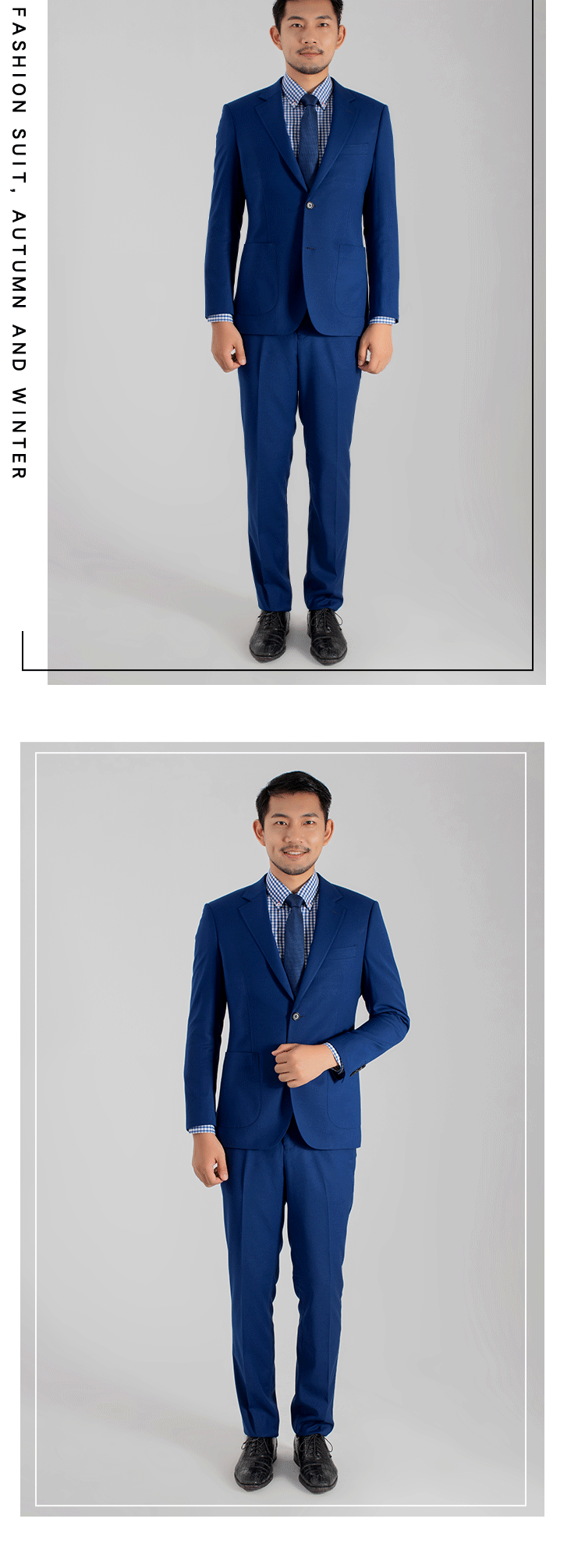 YMX2221西装定制模特展示 YMX2221西装定制模特展示