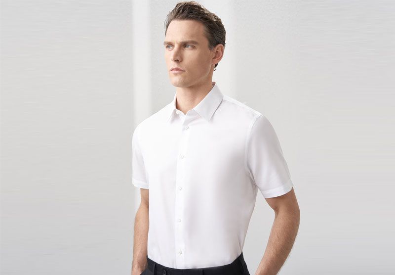 纯色百搭商务衬衫